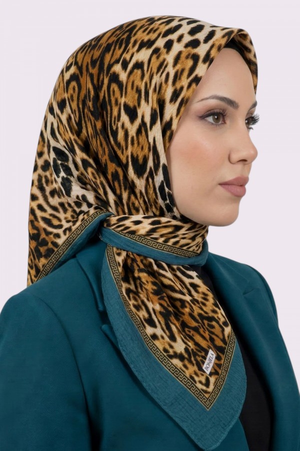 Desenli Mio Caz Eşarp 6302-15