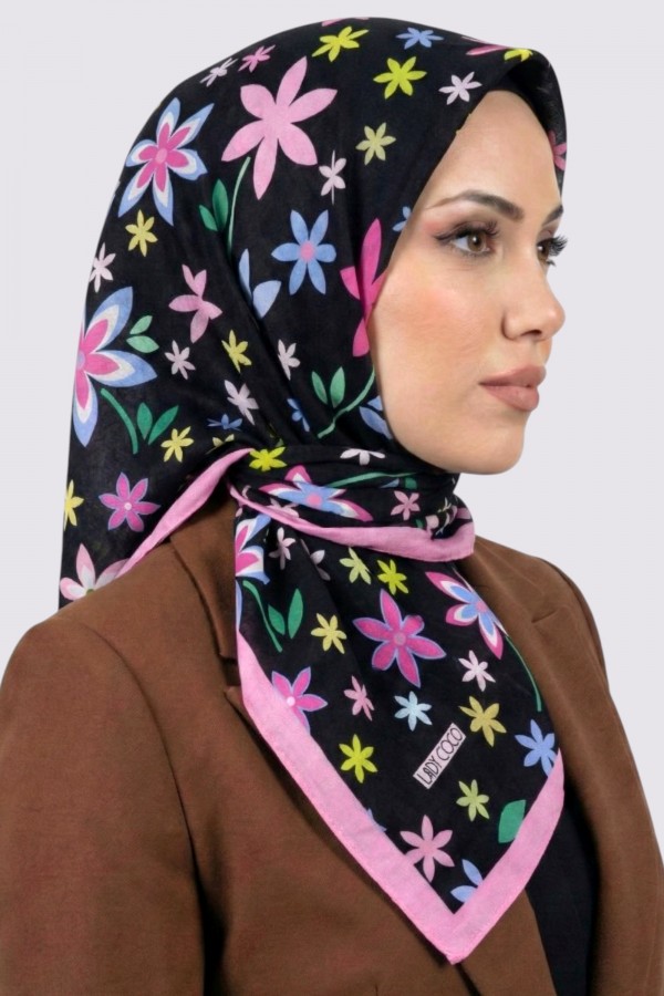 Lady Coco Organik Pamuk Soft Eşarp 6228-7