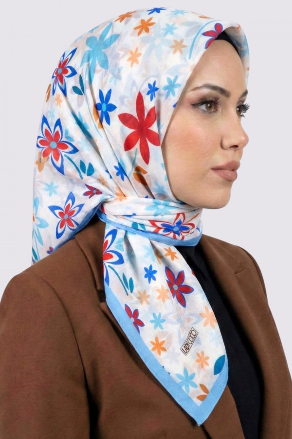 Lady Coco Organik Pamuk Soft Eşarp 6228-4