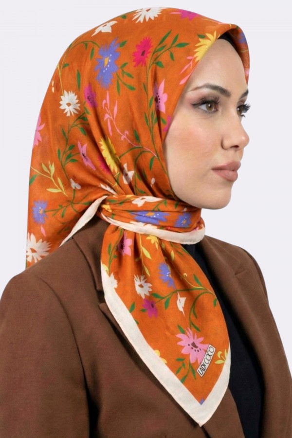 Lady Coco Organik Pamuk Soft Eşarp 6229-13
