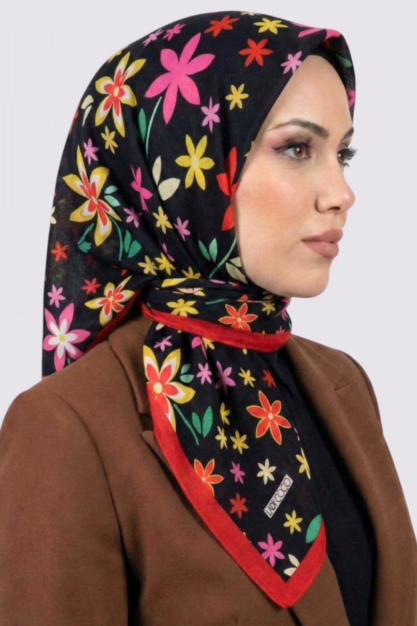 Lady Coco Organik Pamuk Soft Eşarp 6228-2