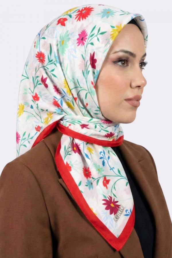 Lady Coco Organik Pamuk Soft Eşarp 6229-9