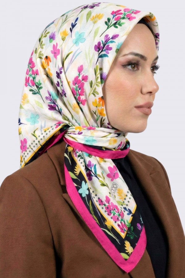 Lady Coco Organik Pamuk Soft Eşarp 6230-5