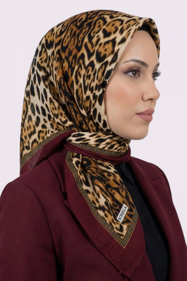 Desenli Mio Caz Eşarp 6302-7