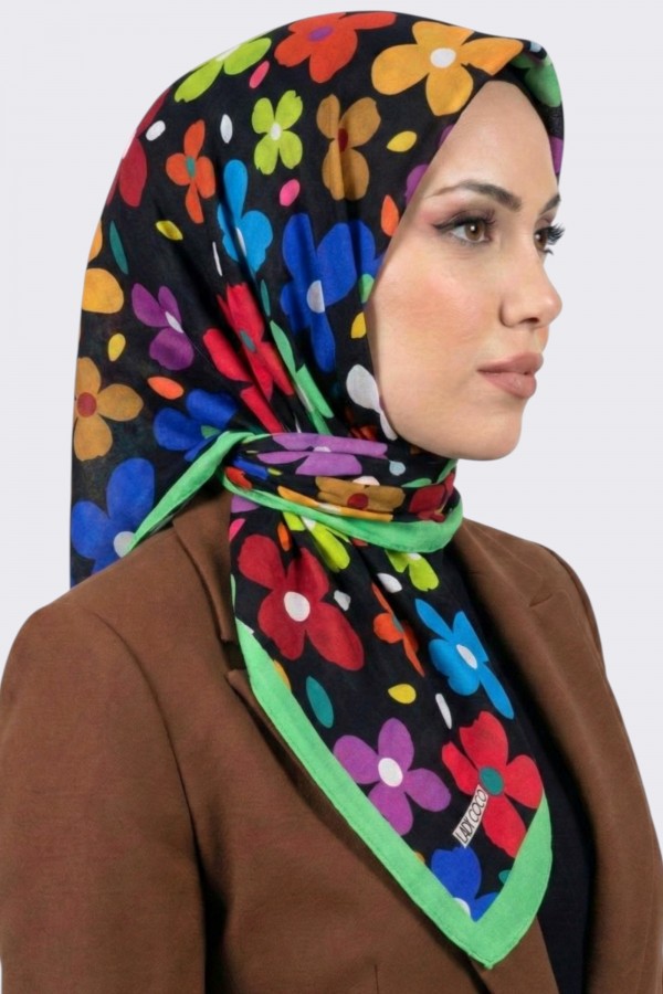 Lady Coco Organik Pamuk Soft Eşarp 6231-13