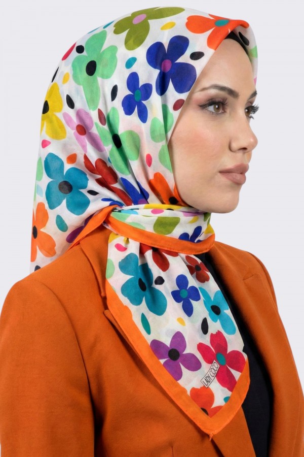 Lady Coco Organik Pamuk Soft Eşarp 6231-6