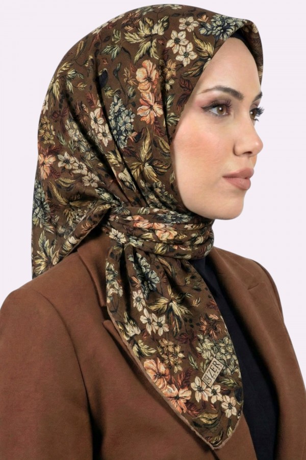 Zer Organik Pamuk Soft Eşarp 6232-6