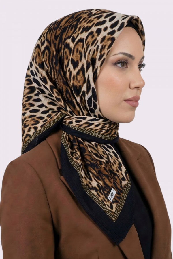 Desenli Mio Caz Eşarp 6302-3