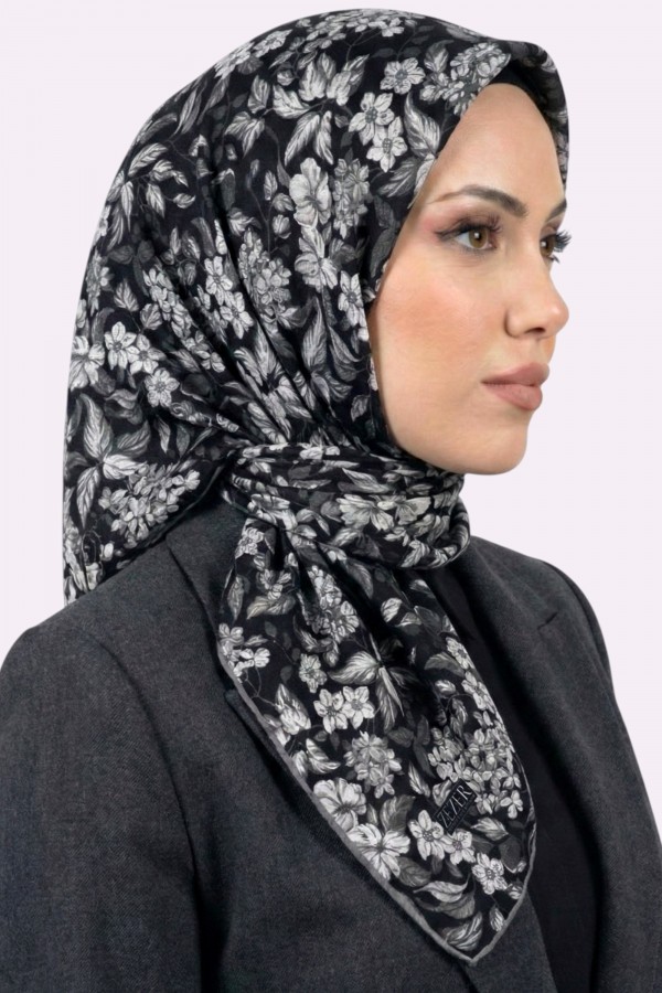 Zer Organik Pamuk Soft Eşarp 6232-2