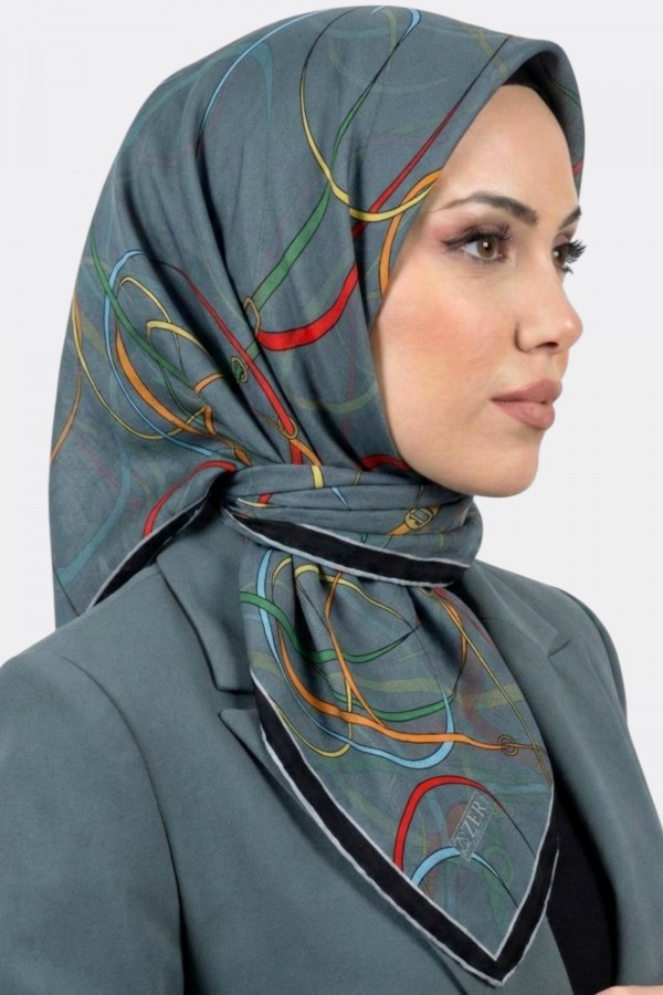 Zer Organik Pamuk Soft Eşarp 6234-4