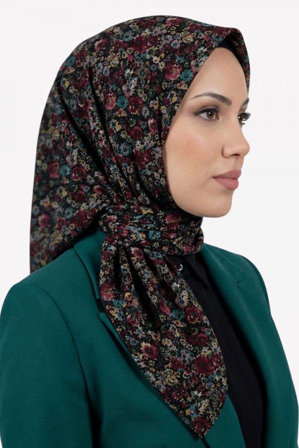 Desenli Mio Caz Eşarp 6303-13