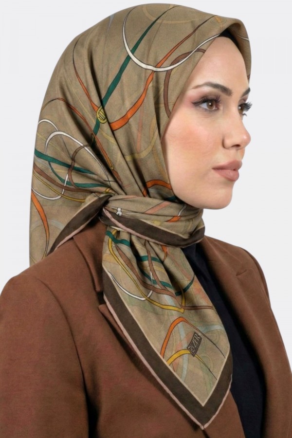 Zer Organik Pamuk Soft Eşarp 6234-3