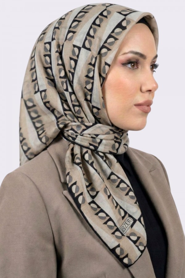 Zer Organik Pamuk Soft Eşarp 6235-3