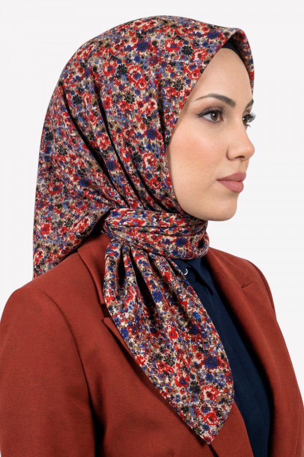 Desenli Mio Caz Eşarp 6303-5