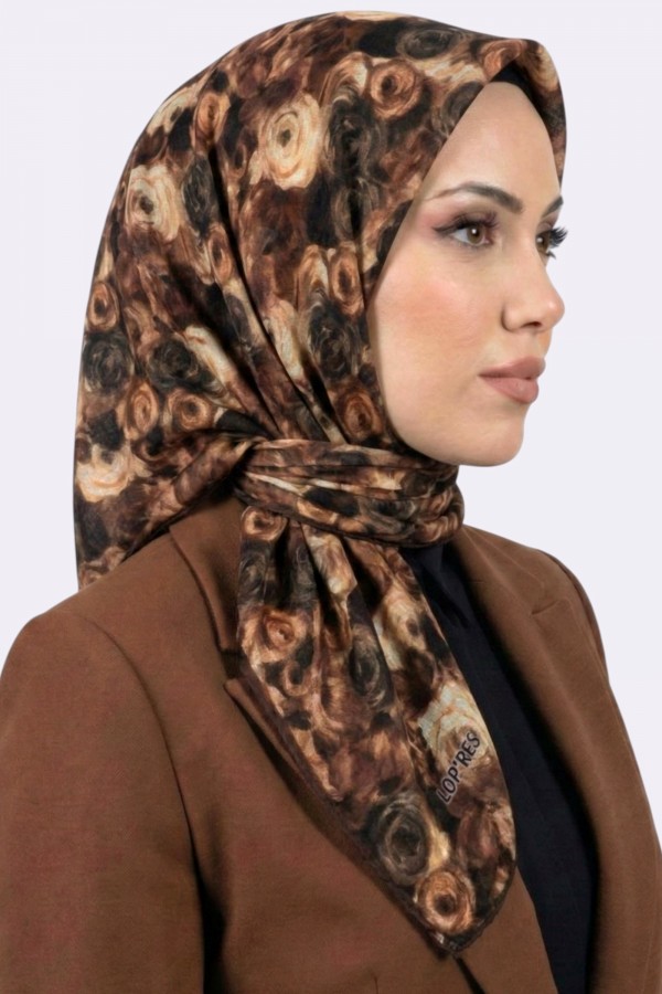 Lop'Res Organik Pamuk Soft Eşarp 6238-10