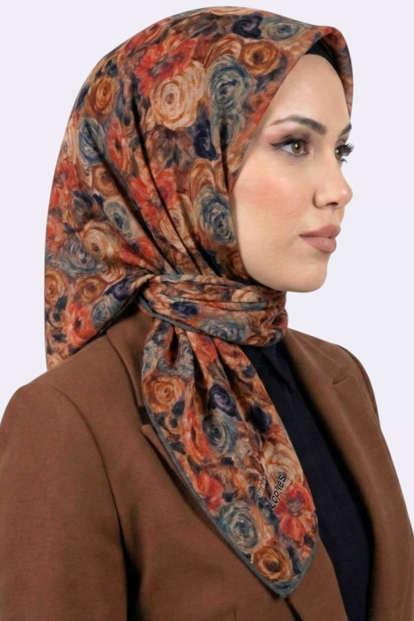 Lop'Res Organik Pamuk Soft Eşarp 6238-9