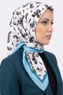 Desenli Mio Caz Eşarp 6304-22