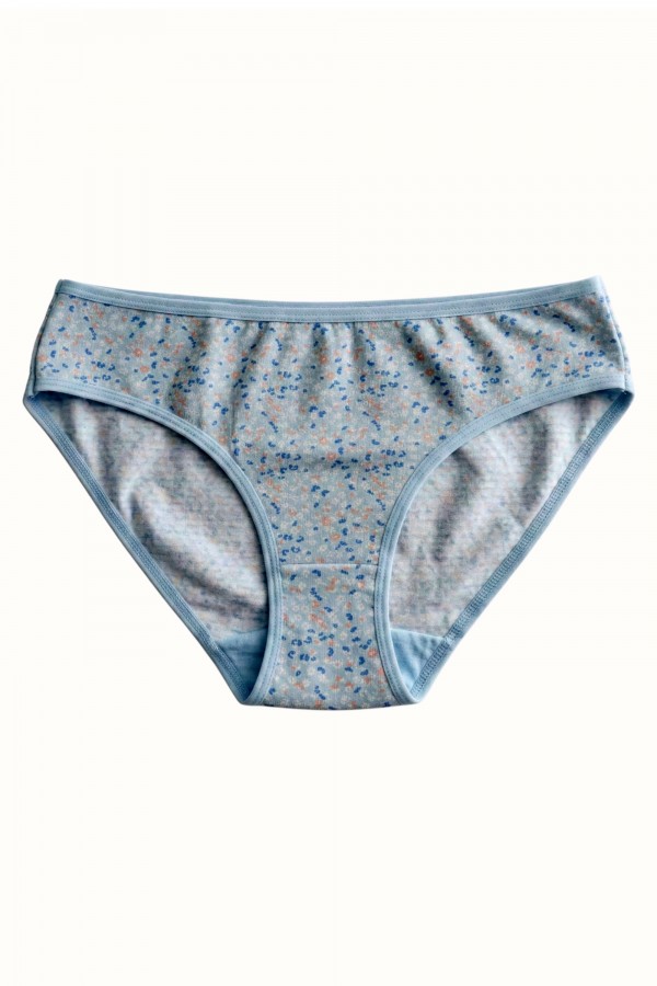 Berrak Kadın Desenli Bikini Külot 8664-27