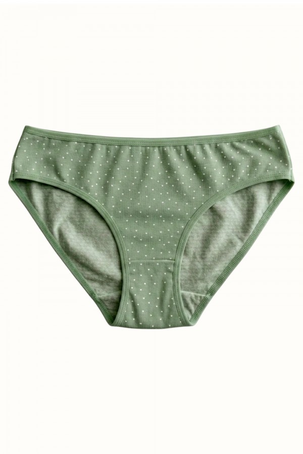 Berrak Kadın Desenli Bikini Külot 8664-19