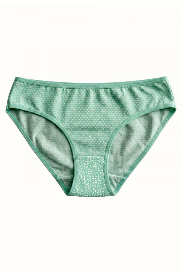 Berrak Kadın Desenli Bikini Külot 8664-13