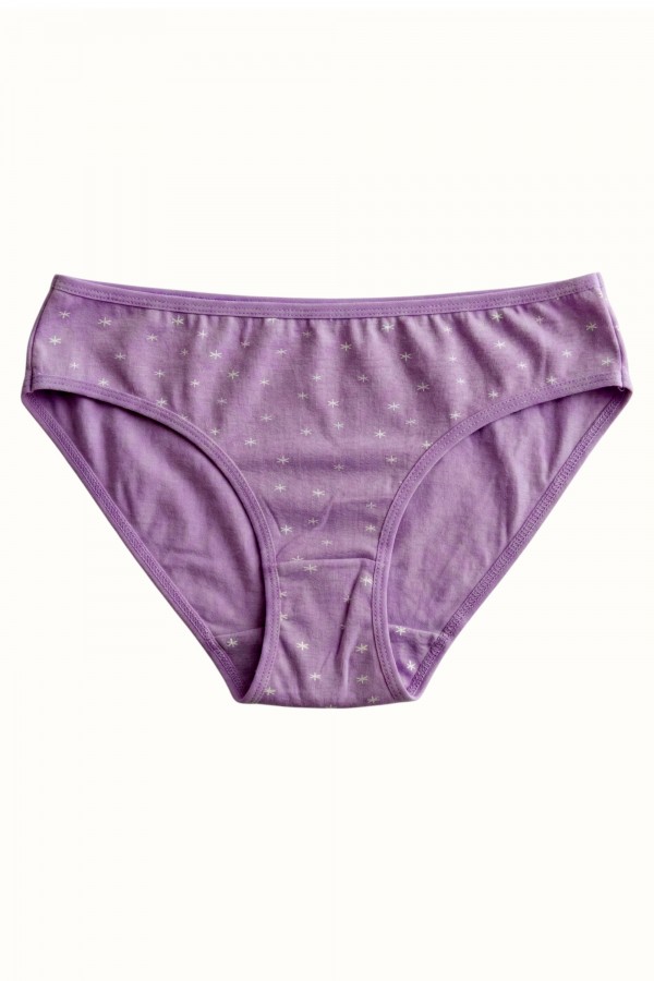 Berrak Kadın Desenli Bikini Külot 8664-16