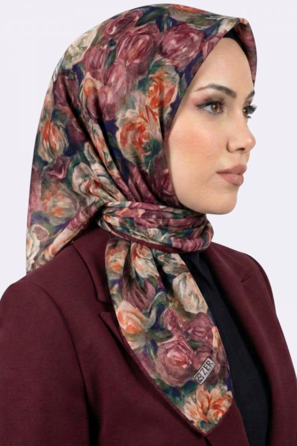 Zer Organik Pamuk Soft Eşarp 6245-11