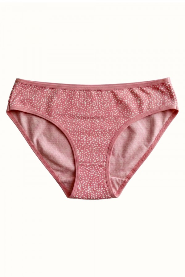 Berrak Kadın Desenli Bikini Külot 8664-14