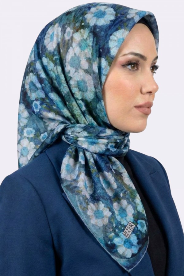 Zer Organik Pamuk Soft Eşarp 6245-9