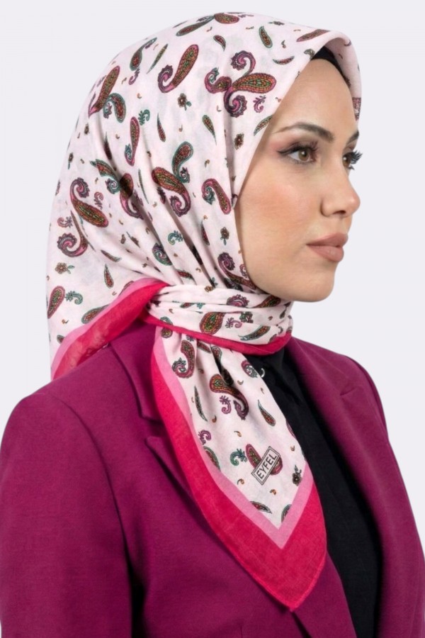 Desenli Mio Caz Eşarp 6304-6