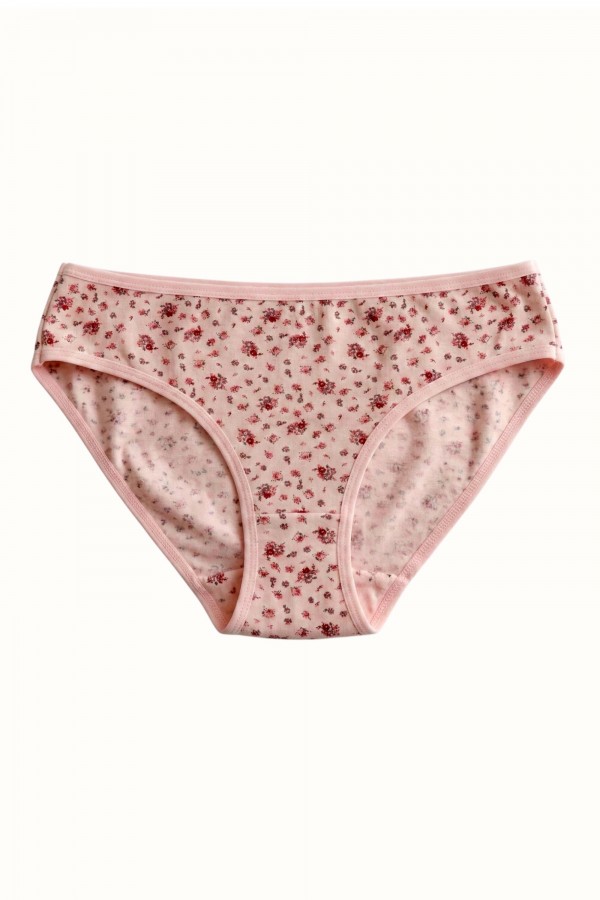 Berrak Kadın Desenli Bikini Külot 8664-7