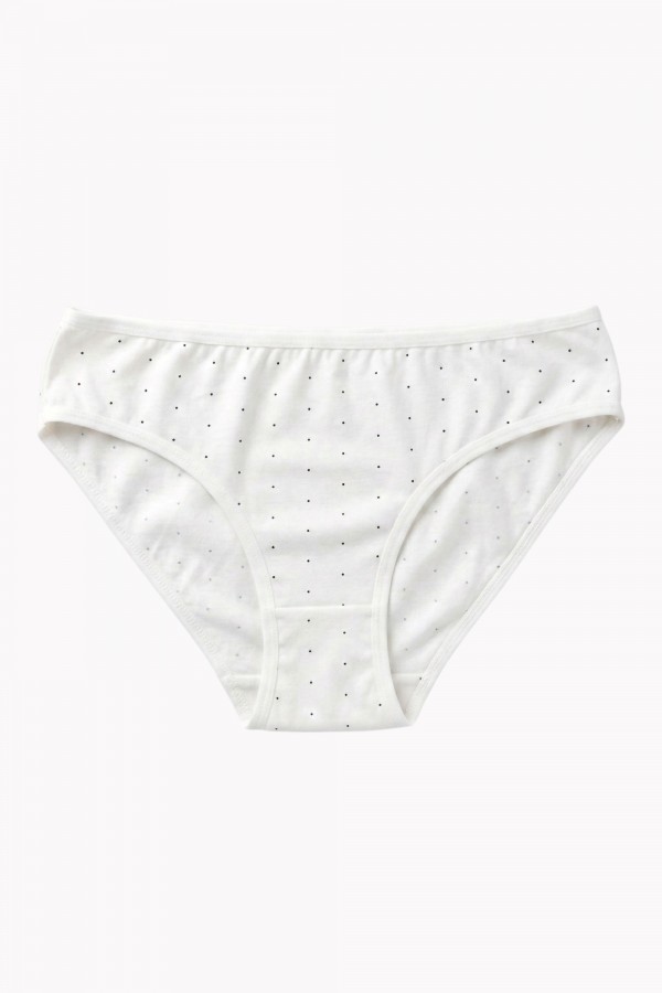 Berrak Kadın Desenli Bikini Külot 8663-12