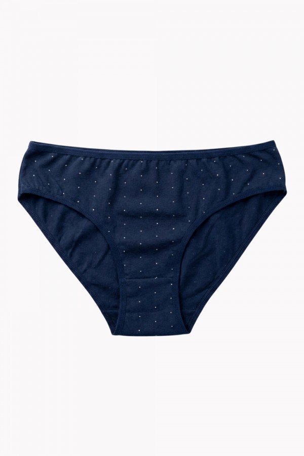 Berrak Kadın Desenli Bikini Külot 8663-11