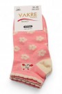 Vakre Socks Bayan Patik Çorap (36-40) 9001-3