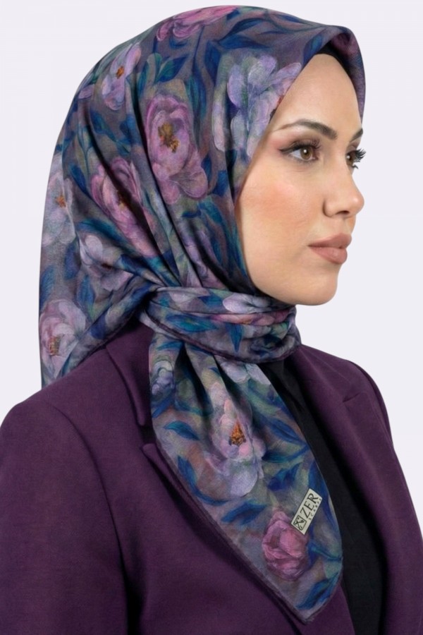 Zer Organik Pamuk Soft Eşarp 6245-3