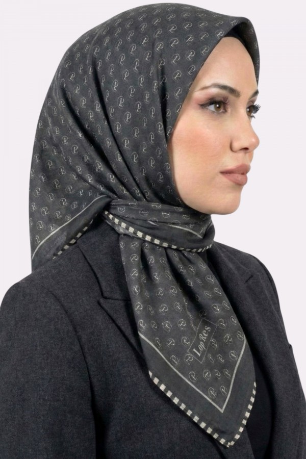 Lop'Res Organik Pamuk Soft Eşarp 6248-2