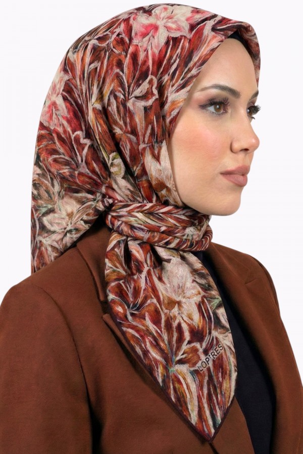 Lop'Res Organik Pamuk Soft Eşarp 6250-10