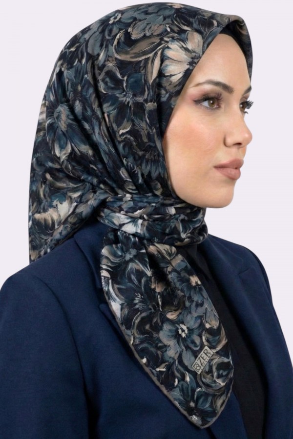 Zer Organik Pamuk Soft Eşarp 6249-6