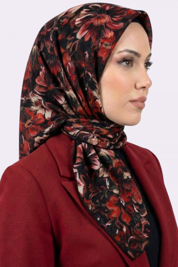 Zer Organik Pamuk Soft Eşarp 6249-5