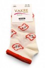 Vakre Socks Bayan Patik Çorap (36-40) 9002-4