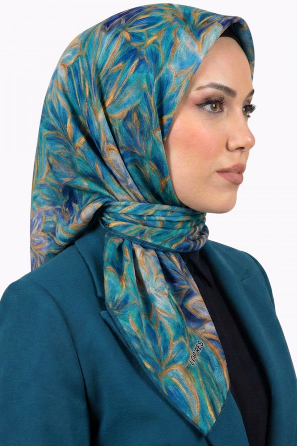 Lop'Res Organik Pamuk Soft Eşarp 6250-4