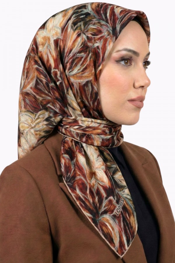 Lop'Res Organik Pamuk Soft Eşarp 6250-3