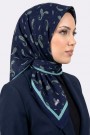 Desenli Mio Caz Eşarp 6304-1