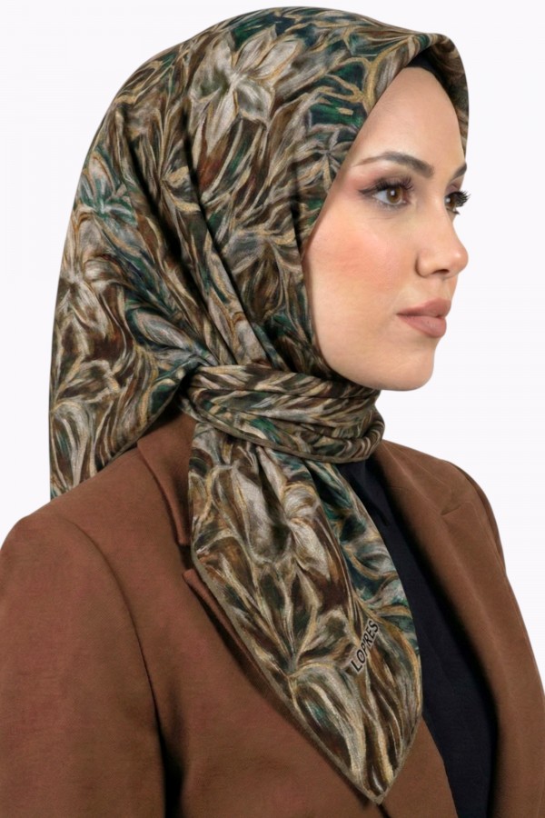 Lop'Res Organik Pamuk Soft Eşarp 6250-2