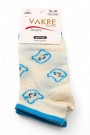 Vakre Socks Bayan Patik Çorap (36-40) 9002-1