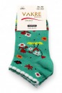 Vakre Socks Bayan Patik Çorap (36-40) 9004-4