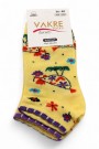 Vakre Socks Bayan Patik Çorap (36-40) 9004-1