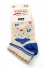 Vakre Socks Bayan Patik Çorap (36-40) 9005-3