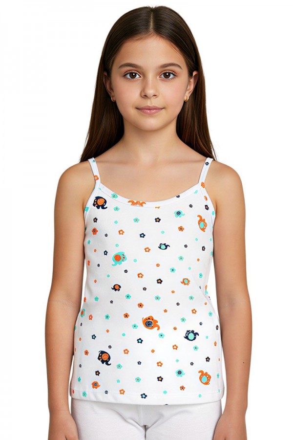 Tutku 0850 Kız İp Askı Empirme Atlet 8806-26