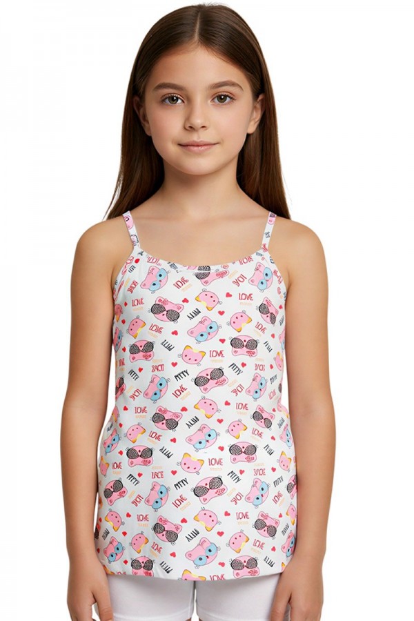 TUTKU 0850 KIZ İP ASKI EMPİRME ATLET 8806-23