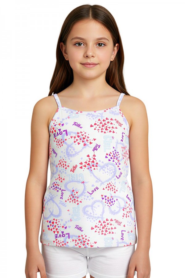 Tutku 0850 Kız İp Askı Empirme Atlet 8806-22